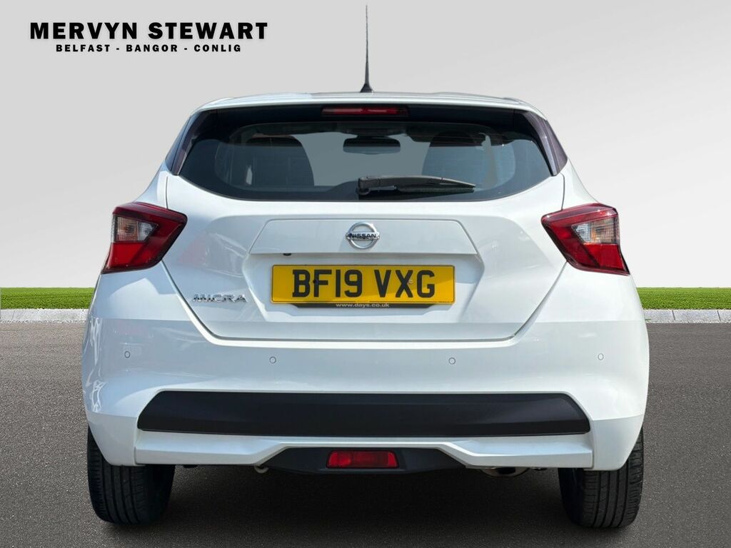 Nissan Micra Acenta Ig-t White #6