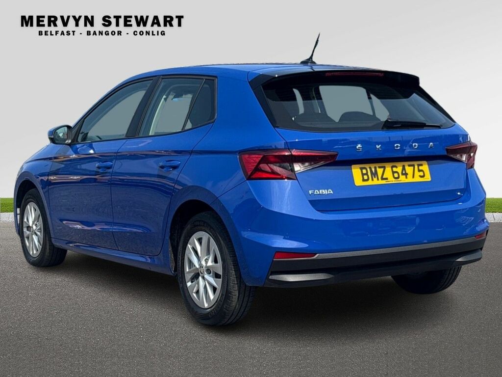 Skoda Fabia Se Comfort 1.0 Mpi 80 Ps 5G Man 2023 Blue #6
