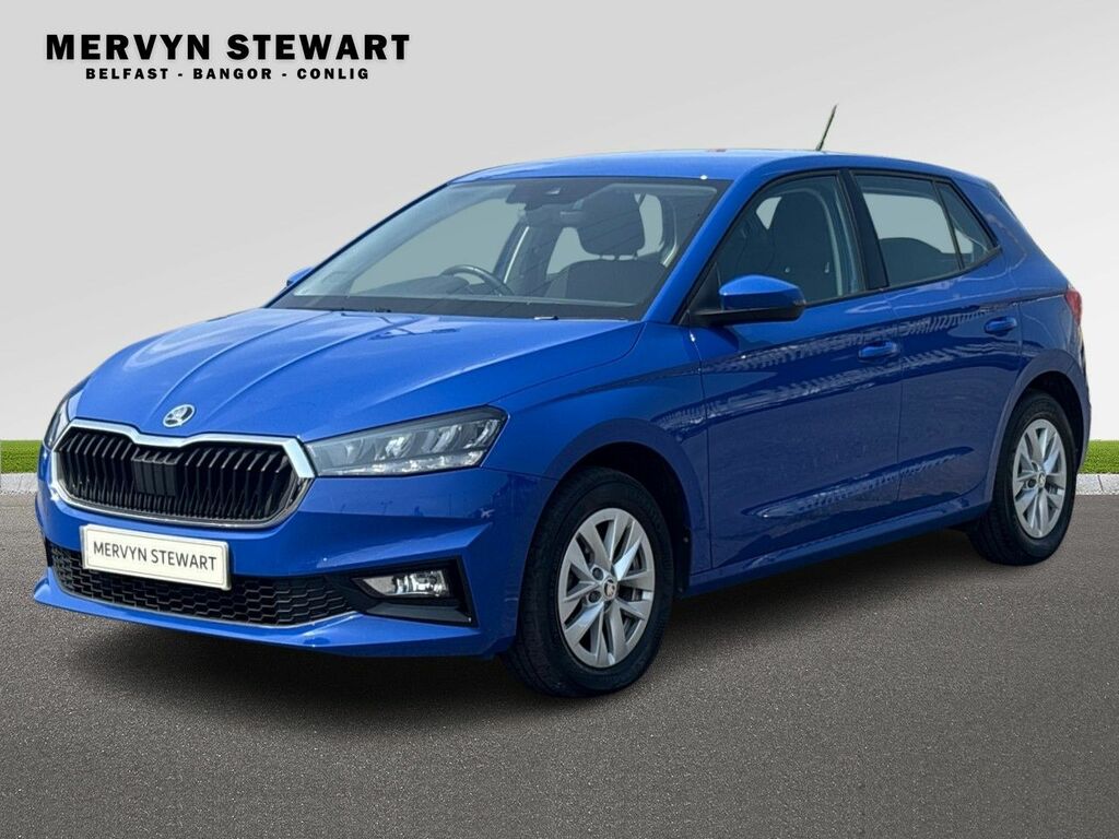 Skoda Fabia Se Comfort 1.0 Mpi 80 Ps 5G Man 2023 Blue #4