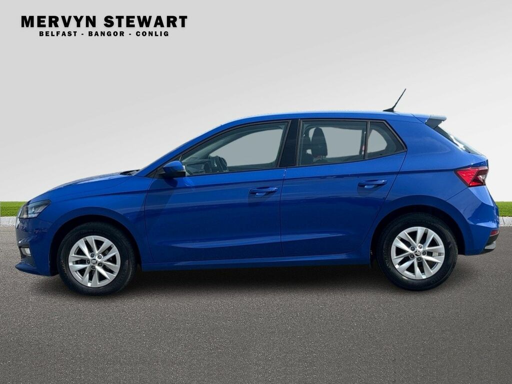 Skoda Fabia Se Comfort 1.0 Mpi 80 Ps 5G Man 2023 Blue #5