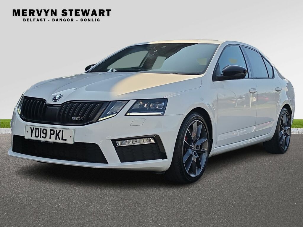 Skoda Octavia Vrs 245 Tsi YD19PKL White #4
