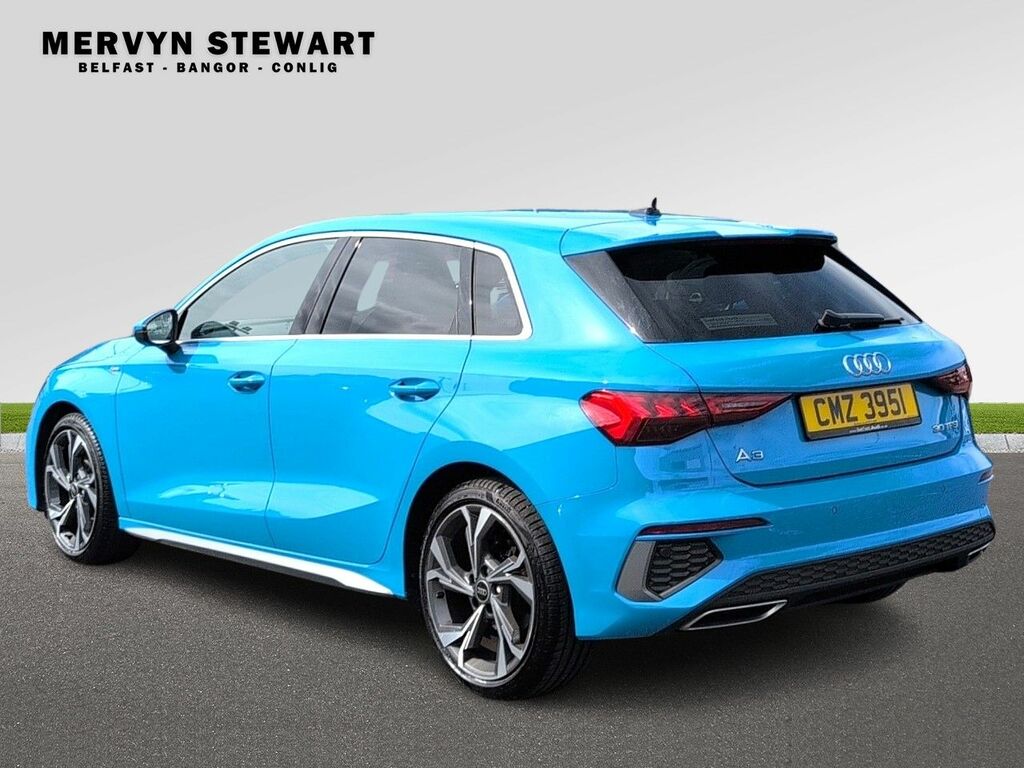 Audi A3 S Line 30 Tfsi CMZ3951 Blue #6