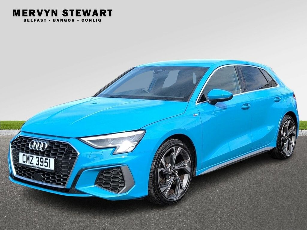 Audi A3 S Line 30 Tfsi CMZ3951 Blue #4
