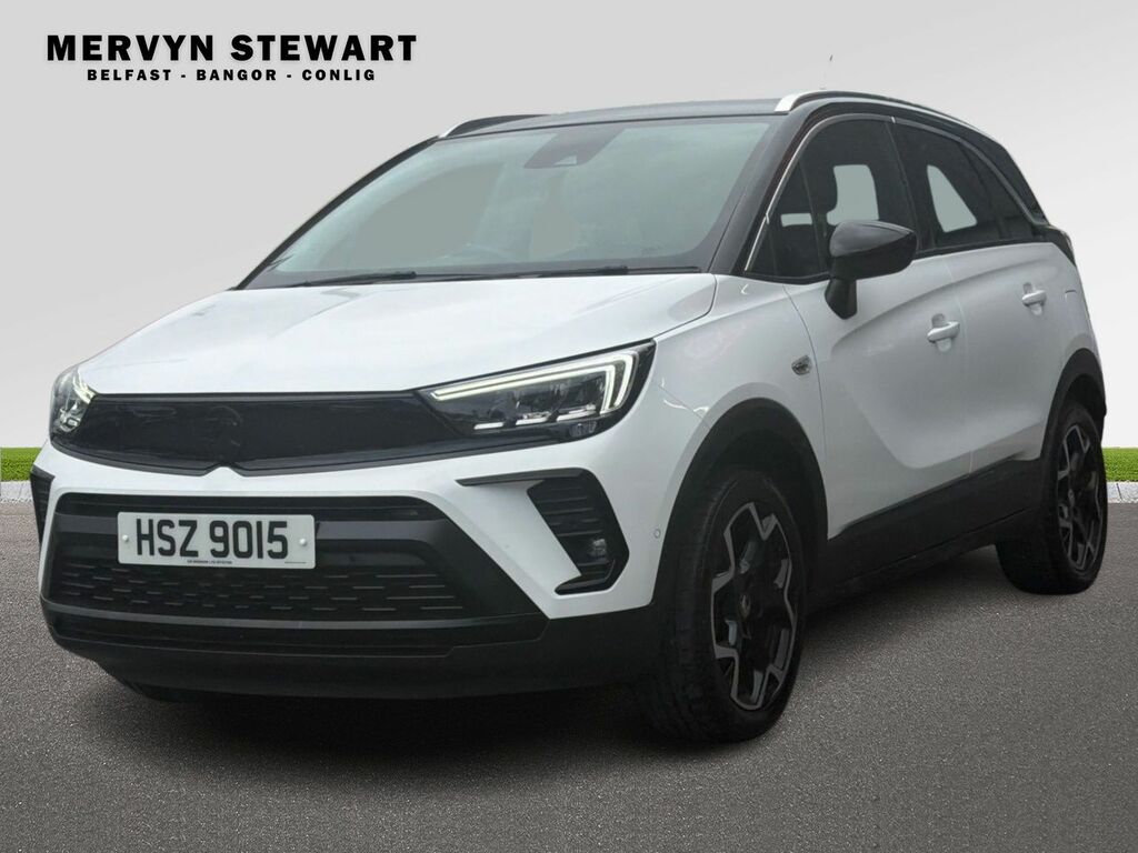 Vauxhall Crossland Ultimate 1.2 Turbo HSZ9015 White #4