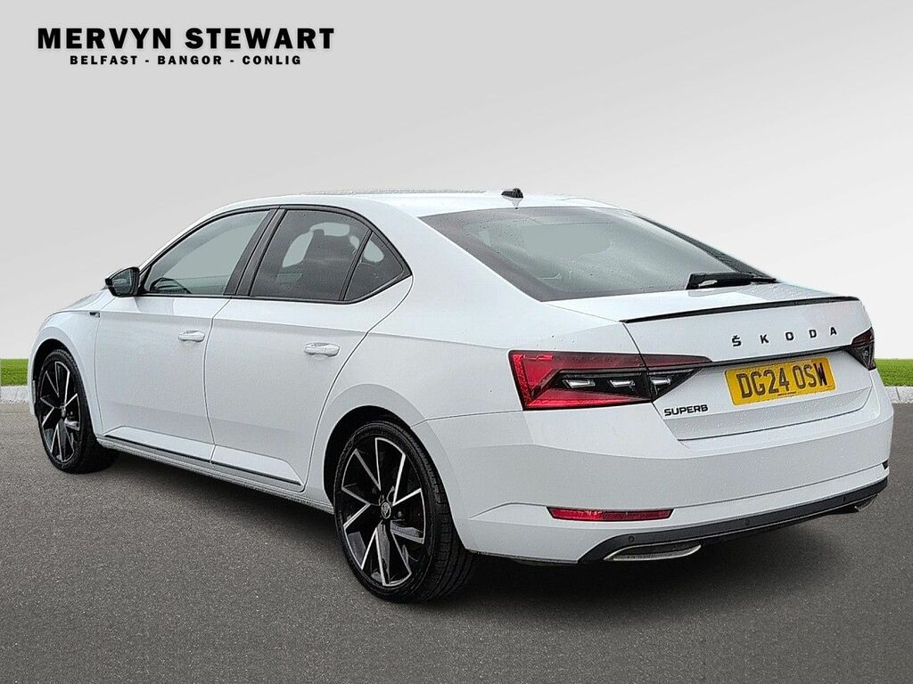Skoda Superb Sportline Plus 1.5 Tsi 150 Ps Dsg White #6