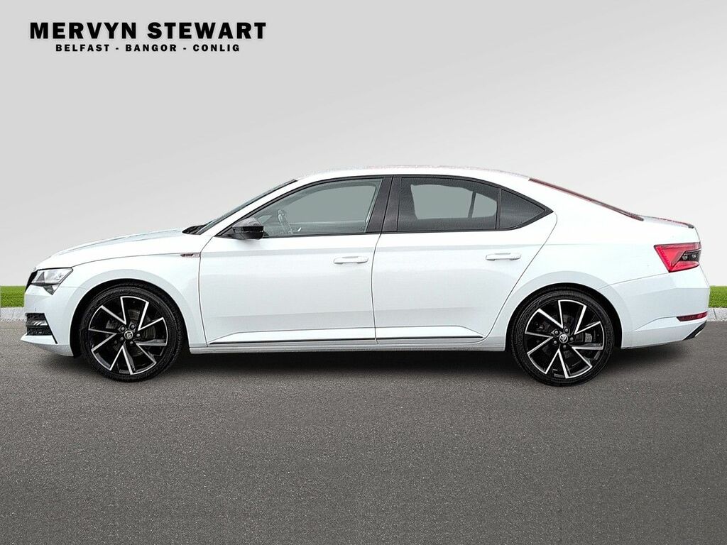 Skoda Superb Sportline Plus 1.5 Tsi 150 Ps Dsg White #5