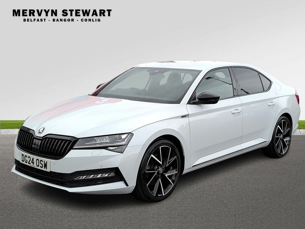 Skoda Superb Sportline Plus 1.5 Tsi 150 Ps Dsg White #4