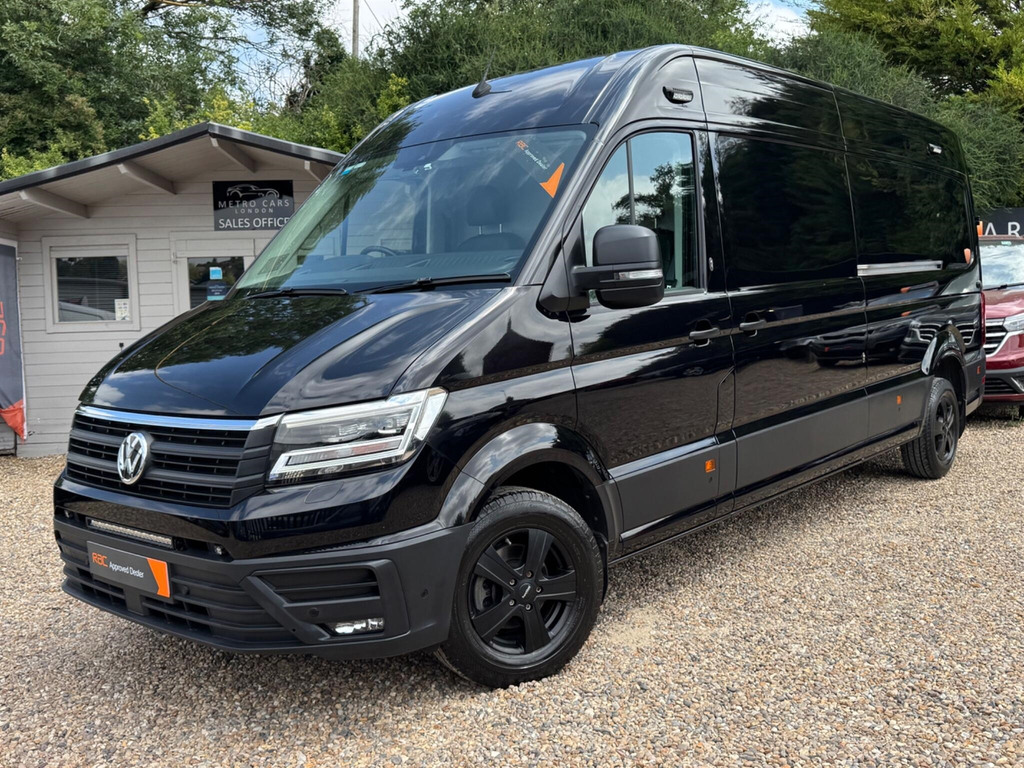 Volkswagen Crafter 2.0 Tdi Cr35 Trendline Fwd Lwb High Roof Euro 6 S Black #2