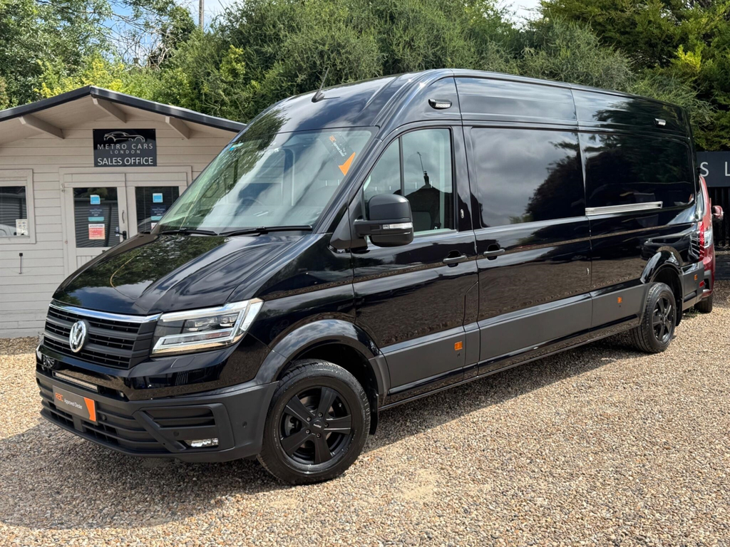 Volkswagen Crafter 2.0 Tdi Cr35 Trendline Fwd Lwb High Roof Euro 6 S Black