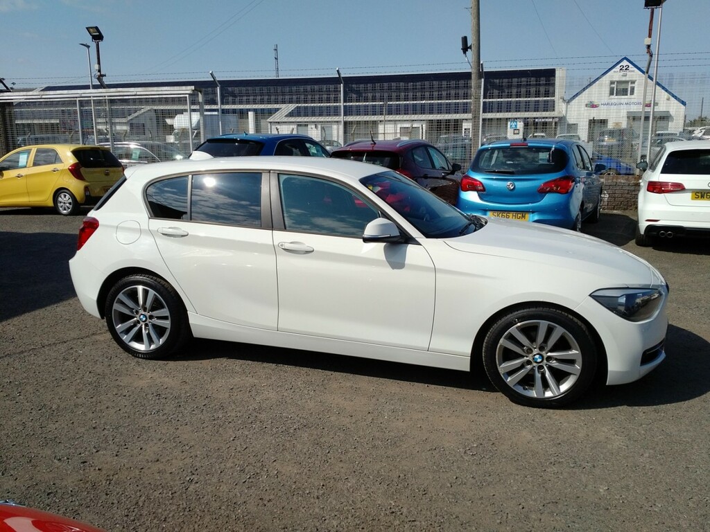 BMW 1 Series Hatchback 118D Se 2013 Blue #8