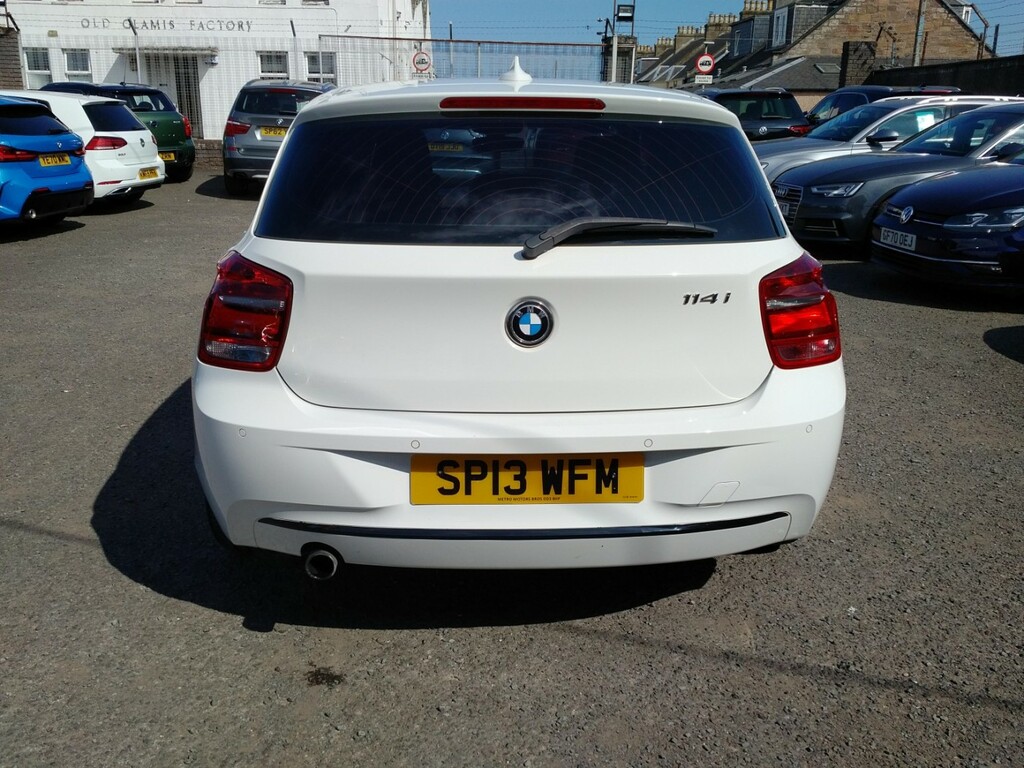 BMW 1 Series 1.6 114I Sport 5-Door White #5