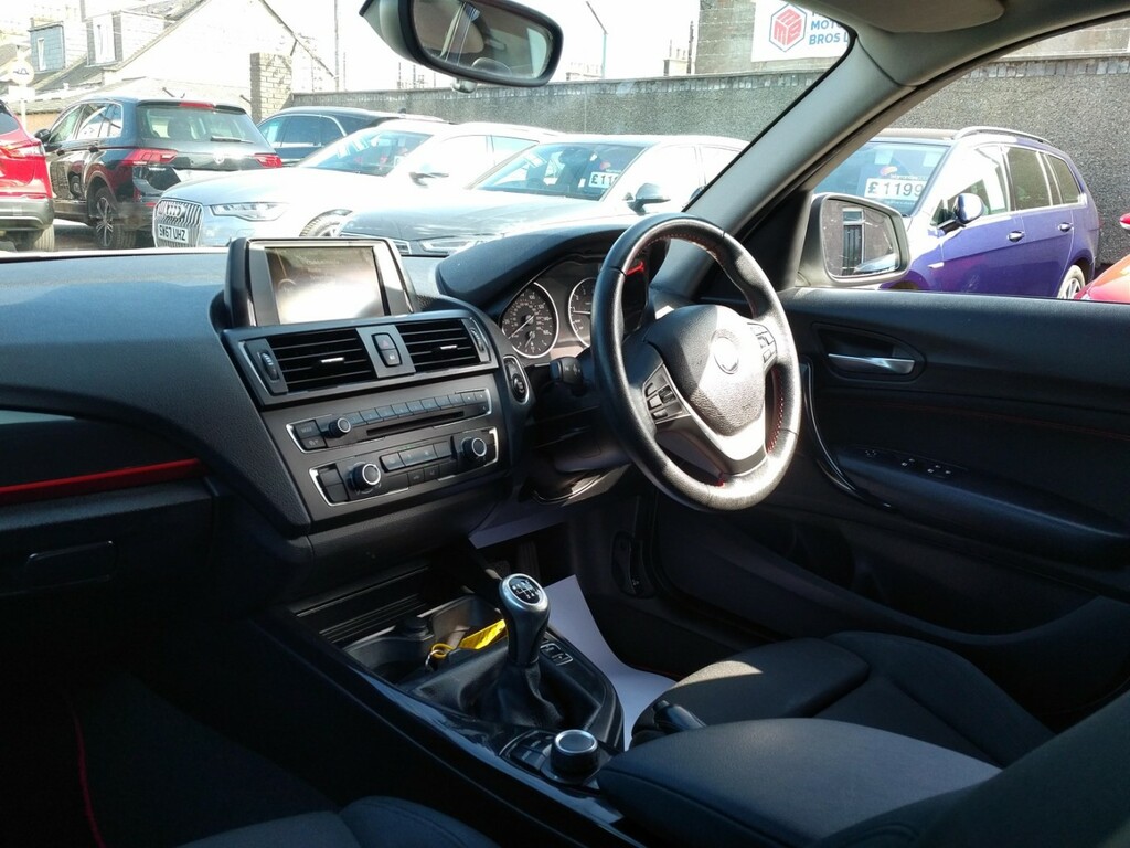 BMW 1 Series Hatchback 118D Se 2013 Blue #20