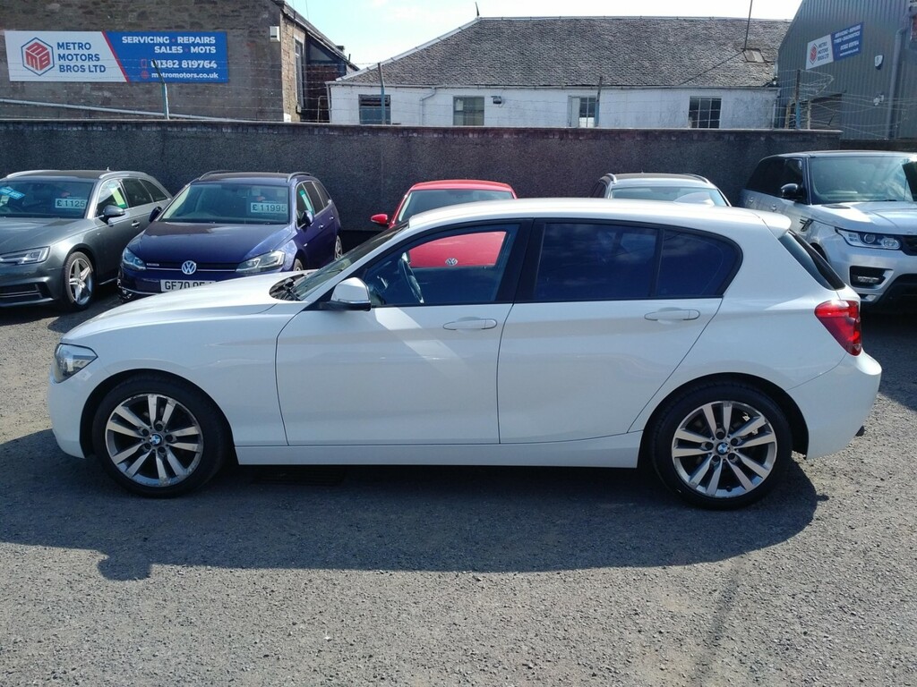 BMW 1 Series 1.6 114I Sport 5-Door White #3