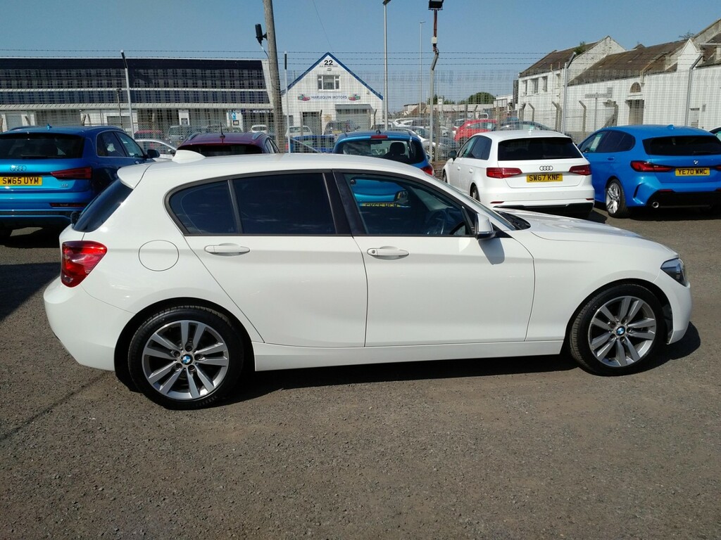 BMW 1 Series Hatchback 118D Se 2013 Blue #7