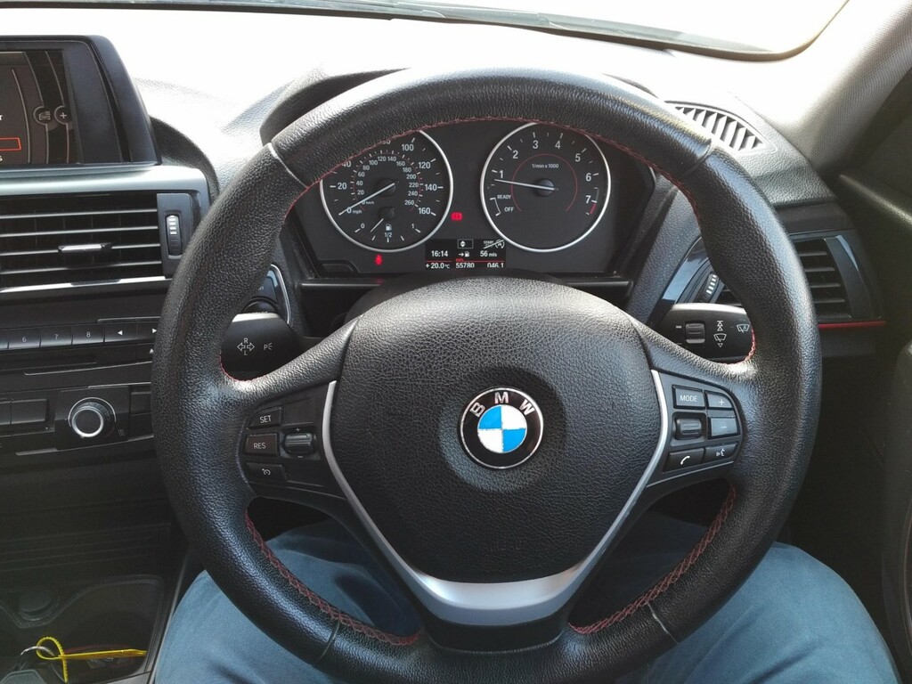 BMW 1 Series Hatchback 118D Se 2013 Blue #41