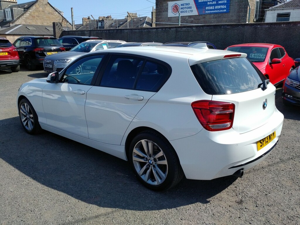 BMW 1 Series 1.6 114I Sport 5-Door White #4