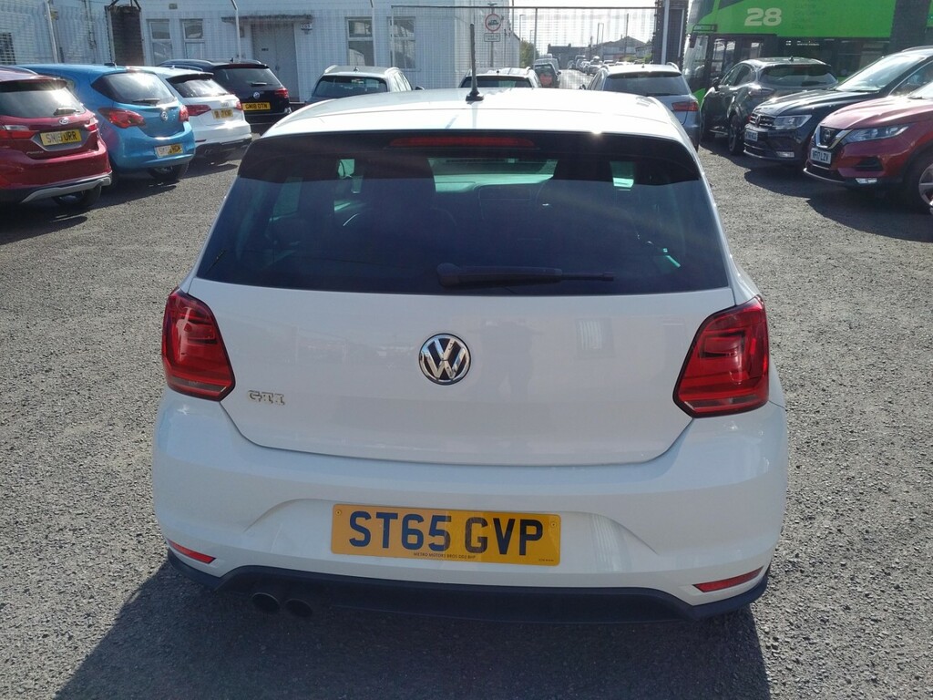 Volkswagen Polo 1.8 Tsi Bluemotion Tech Gti White #6