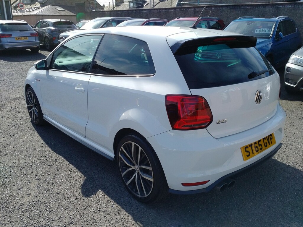 Volkswagen Polo 1.8 Tsi Bluemotion Tech Gti White #5