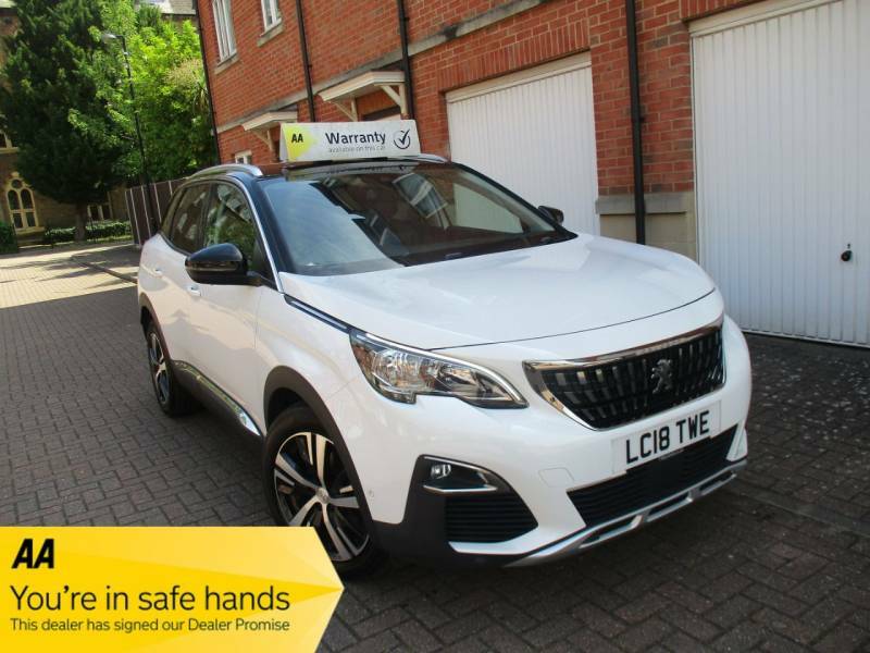 Peugeot 3008 1.2 Puretech Allure Fsh Satnav Bluetooth - 201 White