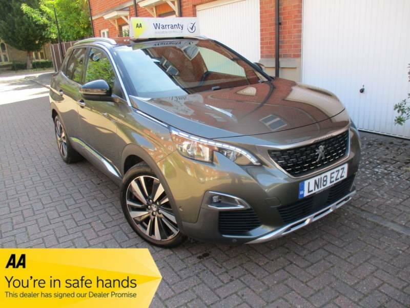 Peugeot 3008 1.2 Puretech Gt Line Premium Sh Satnav Bluetoo Grey
