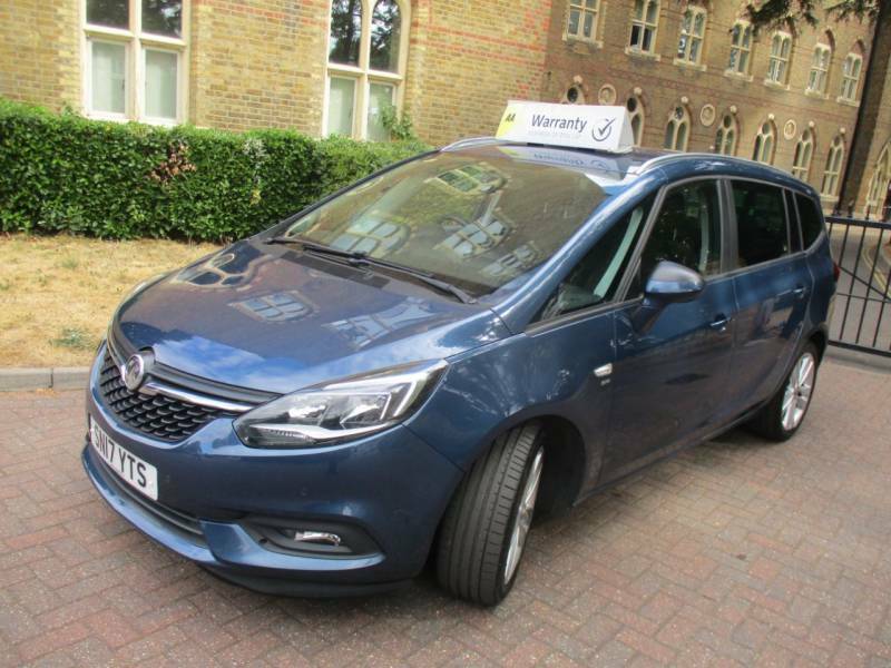 Vauxhall Zafira 1.4T Sri Nav Satnav Bluetooth Allous Blue #4