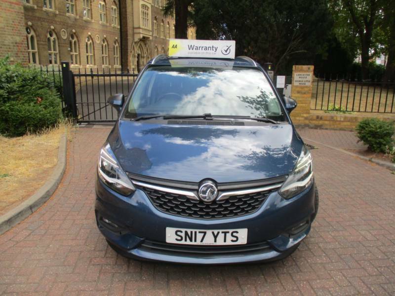 Vauxhall Zafira 1.4T Sri Nav Satnav Bluetooth Allous Blue #3