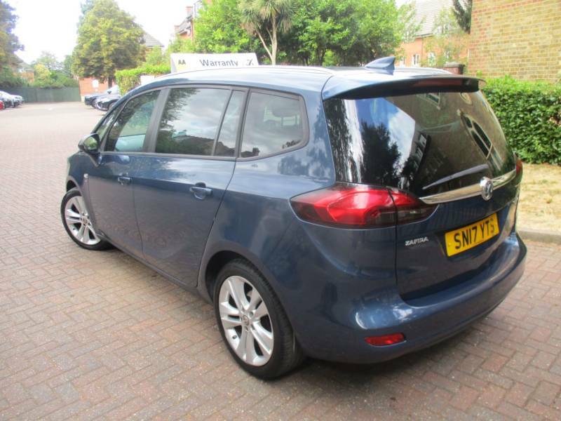 Vauxhall Zafira 1.4T Sri Nav Satnav Bluetooth Allous Blue #6