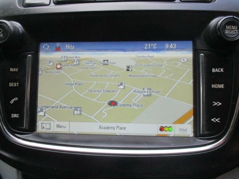 Vauxhall Zafira 1.4T Sri Nav Satnav Bluetooth Allous Blue #2
