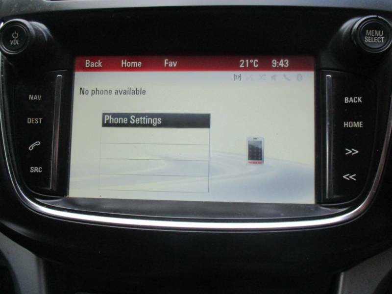 Vauxhall Zafira 1.4T Design 2017 Red #19