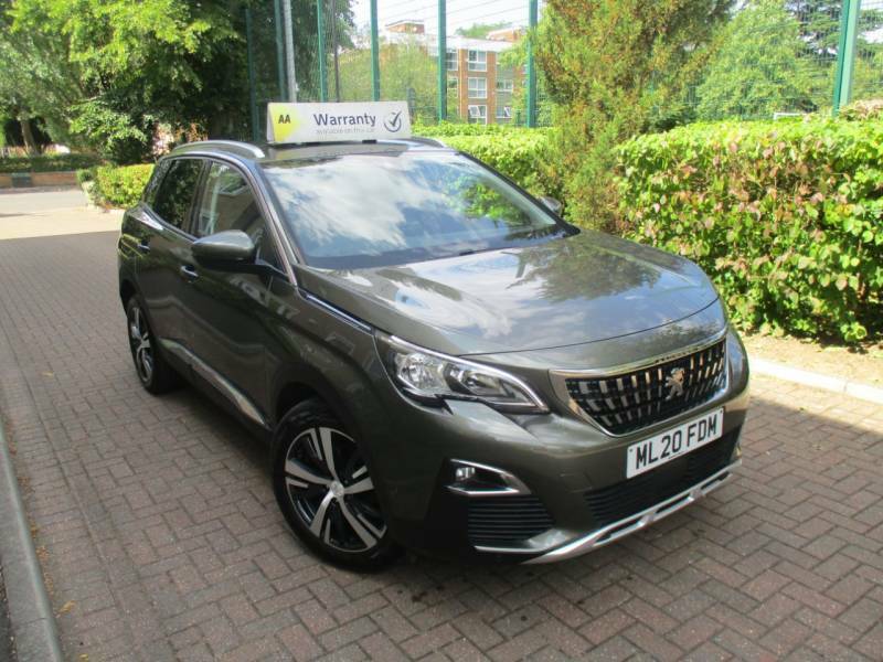 Peugeot 3008 1.2 Puretech Allure Fsh New Timing Belt Satnav Grey