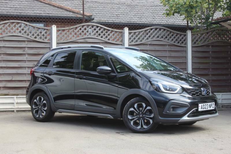 Honda Jazz 1.5 I-mmd Hybrid Crosstar Advance Ecvt Black