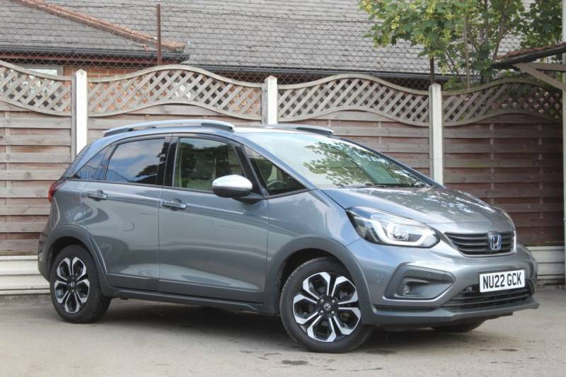 Honda Jazz 1.5 I-mmd Hybrid Crosstar Ex Ecvt Grey