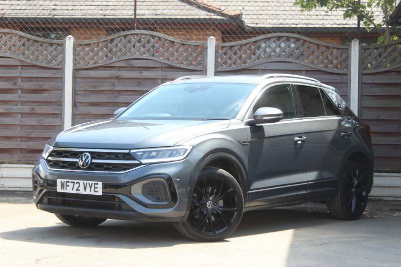 Volkswagen T-Roc 1.5 Tsi R-line Dsg Grey #5