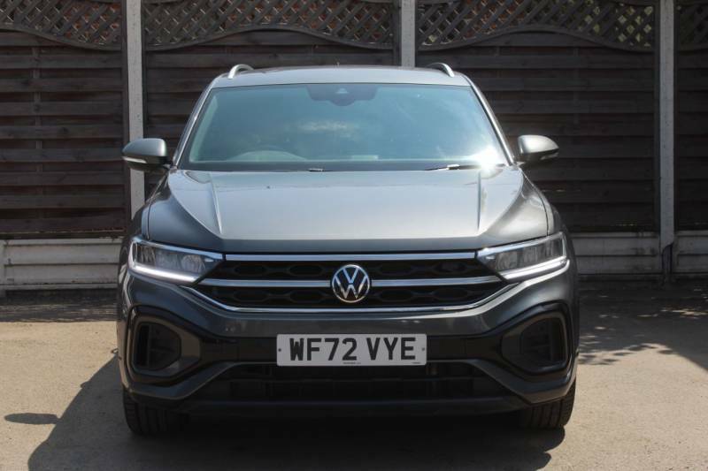 Volkswagen T-Roc 1.5 Tsi R-line Dsg Grey #4