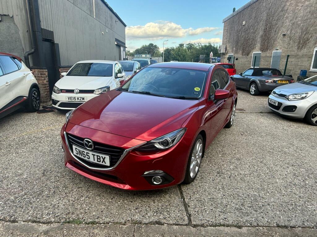 Mazda 3 2.0 Skyactiv-g Sport Nav Euro 6 Ss SN65TBX Red #3
