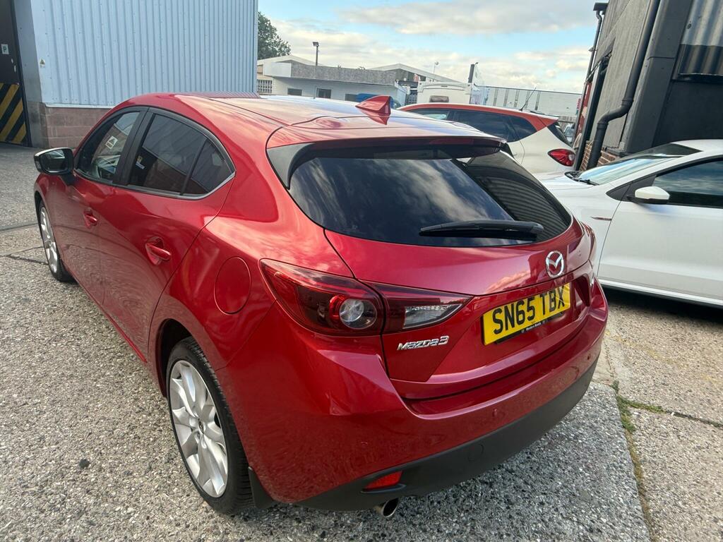 Mazda 3 2.0 Skyactiv-g Sport Nav Euro 6 Ss SN65TBX Red #4