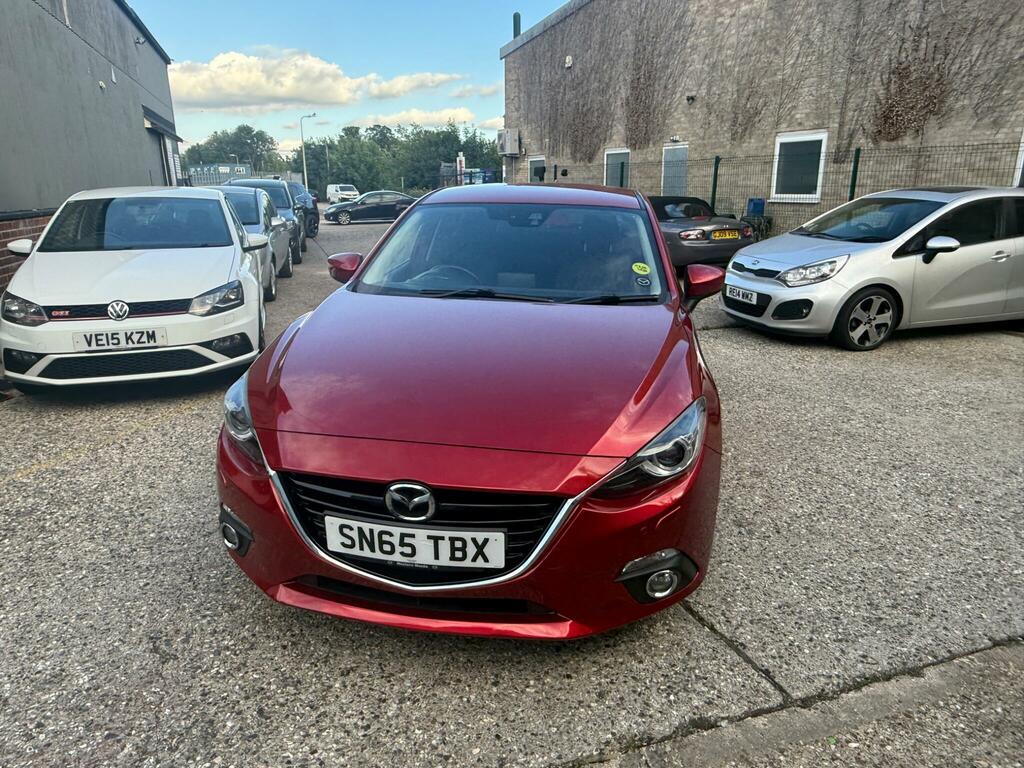 Mazda 3 2.0 Skyactiv-g Sport Nav Euro 6 Ss SN65TBX Red #2