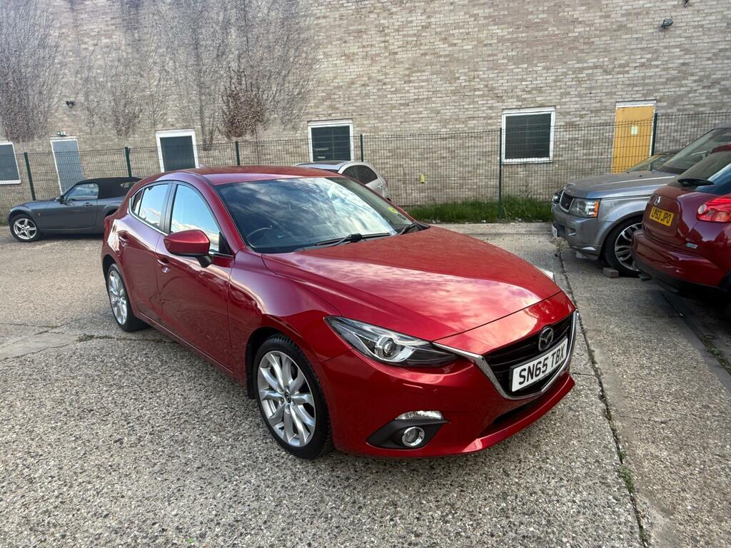 Mazda 3 2.0 Skyactiv-g Sport Nav Euro 6 Ss SN65TBX Red #5
