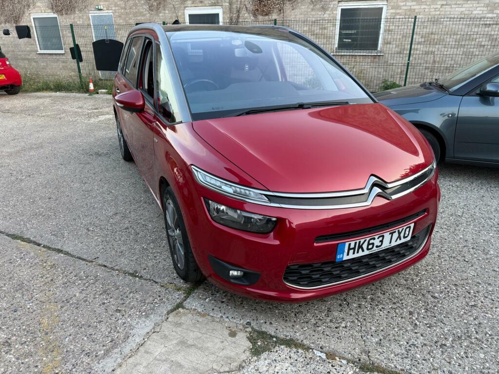 Citroen Grand C4 SpaceTourer 1.6 E-hdi Airdream Exclusive Euro 5 Ss Red