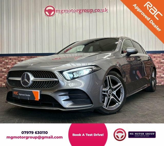 Mercedes-Benz A Class 1.3 A180 Amg Line Executive Hatchback Grey