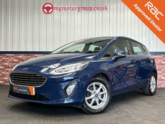 Ford Fiesta 1.0T Ecoboost Zetec Hatchback Eu DK18VPE Blue #2