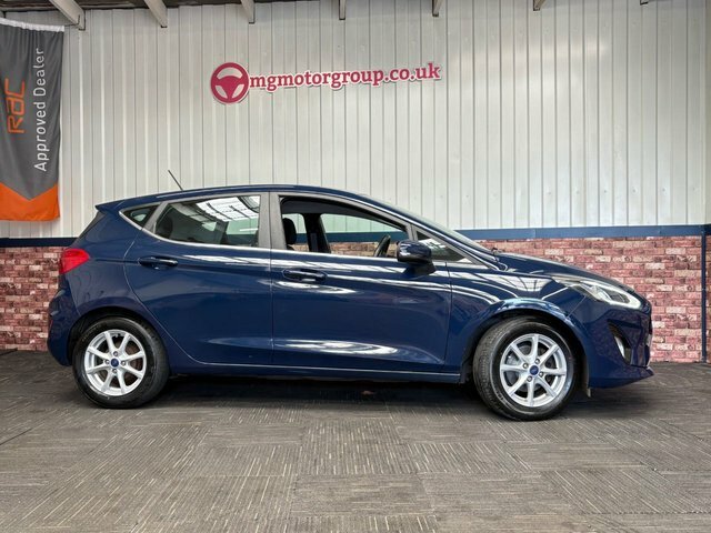 Ford Fiesta 1.0T Ecoboost Zetec Hatchback Eu DK18VPE Blue #3