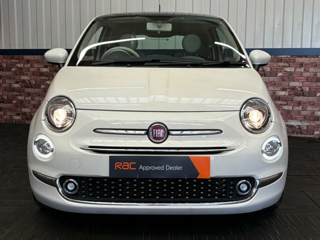 Fiat 500 1.2 Lounge Hatchback Euro 6 S S NG66GOE White #6