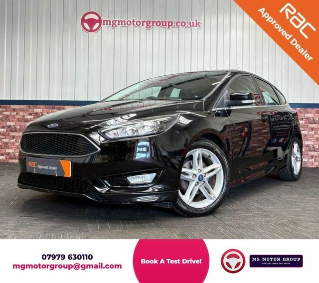 Ford Focus 1.5 Tdci Zetec S Hatchback Euro Black