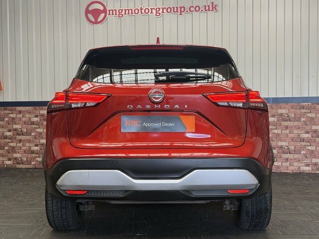 Nissan Qashqai 1.3 Dig-t Mhev Tekna Suv Hybrid Xtron E PN71YYW Red #5