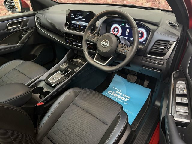 Nissan Qashqai 1.3 Dig-t Mhev Tekna Suv Hybrid Xtron E PN71YYW Red #6
