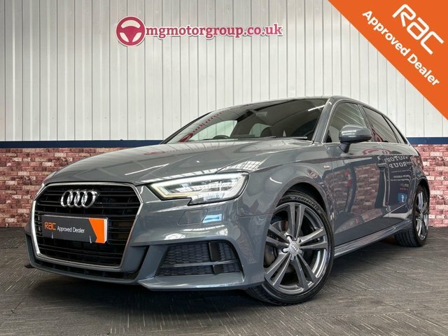 Audi A3 2.0 Tdi S Line Sportback Euro 6 Grey