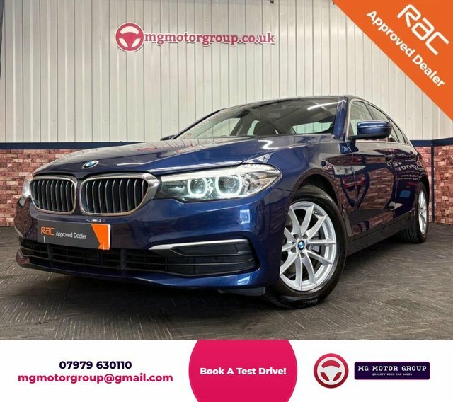 BMW 5 Series 2.0 520D Se Saloon Euro 6 S S 1 Blue