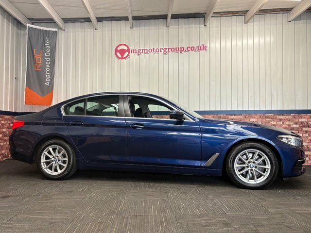 BMW 5 Series Grey #10