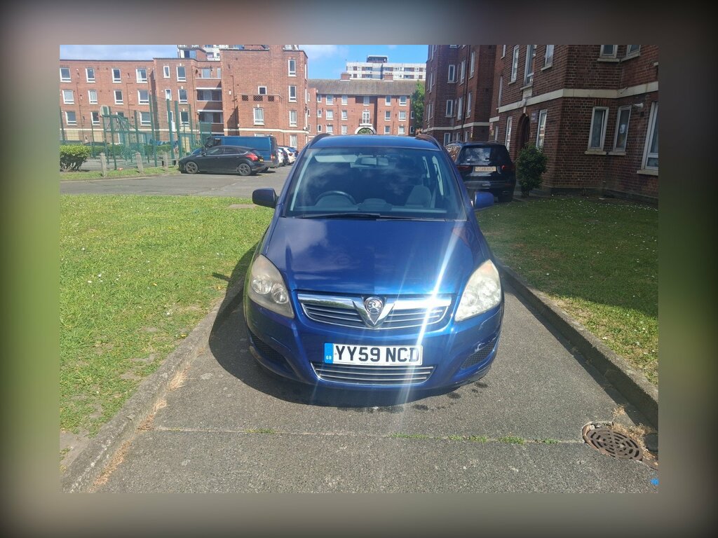 Vauxhall Zafira 1.6 16V Life Mpv Euro 4 115 Ps Blue